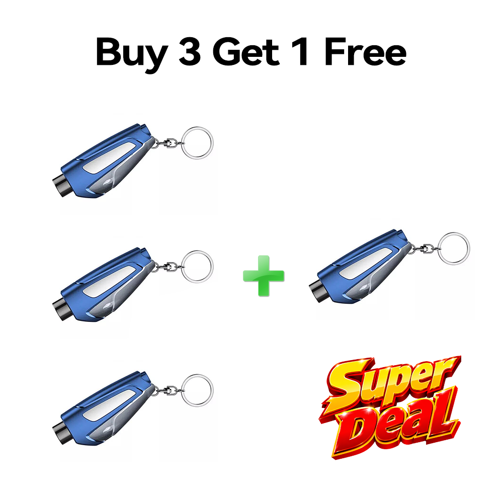 š„BUY 3 get 1 free š„Emergency Car Window Breaker Seatbelt Cutter Tool