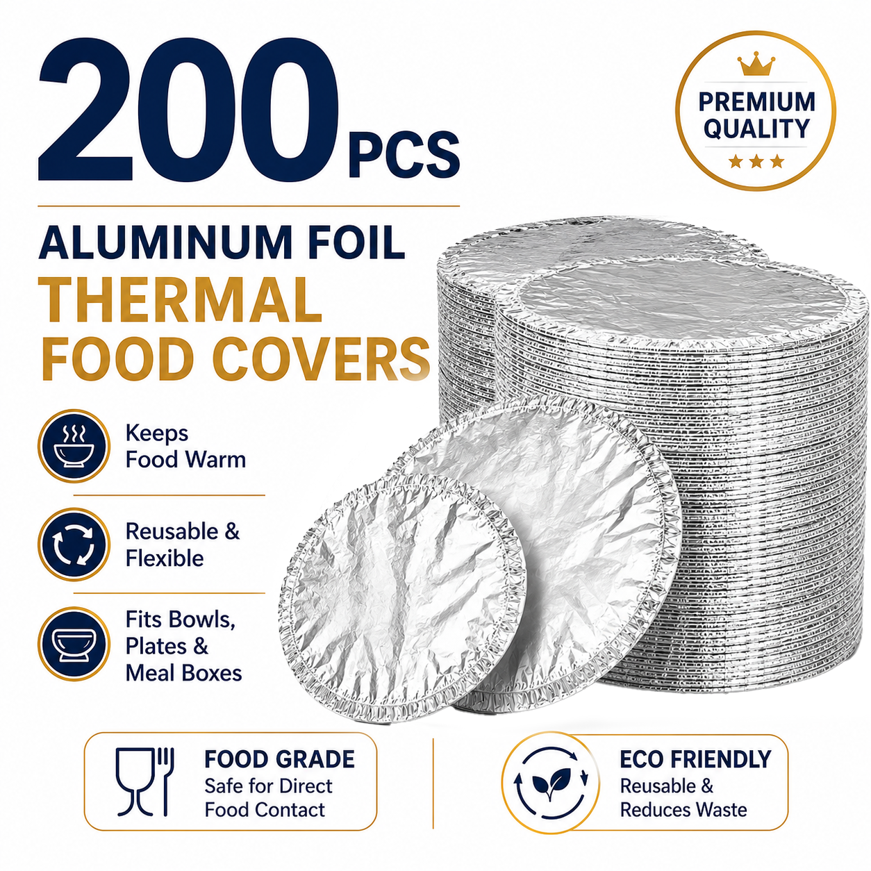 π’π’ 50% OFF! β°γ100 Piecesγ Aluminum Foil Insulating Cover