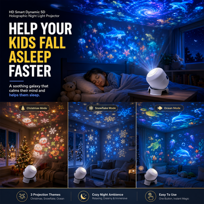 ✨Turn Any Room Into A Magical Galaxy Escape，Make Bedtime More Magical For Families