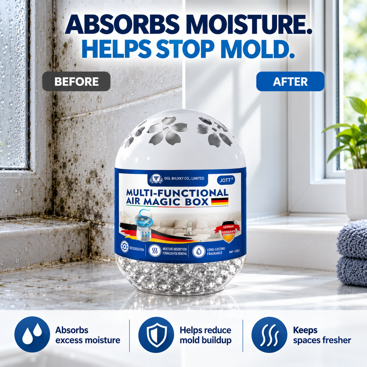 💎 Exclusive 50% OFF 🏠 Whole-Home Mold Remover – Fight Moisture, Mold Remover - Mold & Mildew Care
