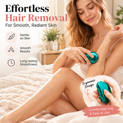 🥳2026 HOT SALE🥳💞50K+ SOLD!🔥 Ergonomic Hair Removal Tool — Easy Grip, Gentle Hair Removal & Protective Cover | Smooth Skin. Less Effort. ✨