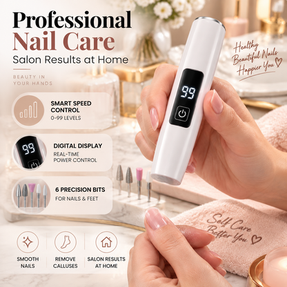 💅 Exclusive 50% OFF ✨ Luxury Electric Nail Drill Kit– Digital Speed Control