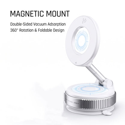 💡 50% OFF NOW ! Universal Magnetic Car Mount with Rotating Suction Base
