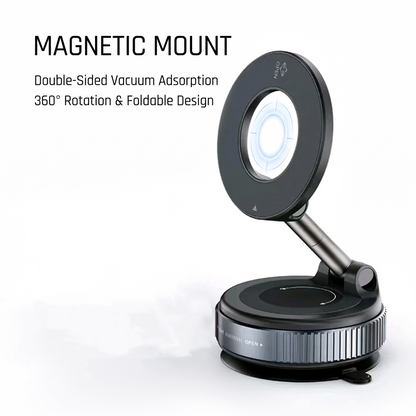 💡 50% OFF NOW ! Universal Magnetic Car Mount with Rotating Suction Base