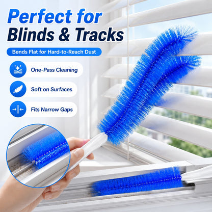 🥳2026 HOT SALE🥳💞5K+ SOLD! 🎁 50% OFF! Bendable Microfiber Head,Reusable Dust Remover