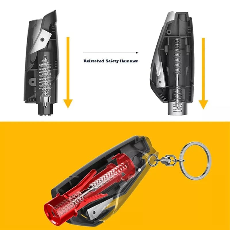 🔥BUY 3 get 1 free 🔥Emergency Car Window Breaker Seatbelt Cutter Tool