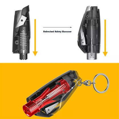 🔥BUY 3 get 1 free 🔥Emergency Car Window Breaker Seatbelt Cutter Tool