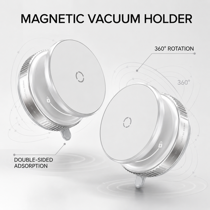 💡 50% OFF NOW ! Universal Magnetic Car Mount with Rotating Suction Base