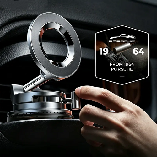 💡 50% OFF NOW ! Universal Magnetic Car Mount with Rotating Suction Base