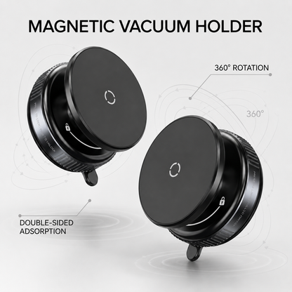 💡 50% OFF NOW ! Universal Magnetic Car Mount with Rotating Suction Base