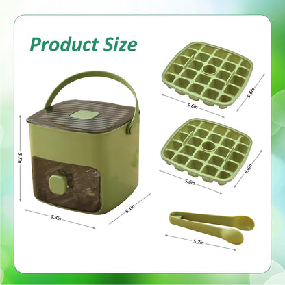 🔥LAST DAY 50% OFF🔥🌿🧊Portable Ice Maker with Lid and Storage Box (48 cubes)