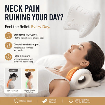 🔥Limited Time Only 50% OFF🔥☁️Cervical Traction Neck Pillow🌙