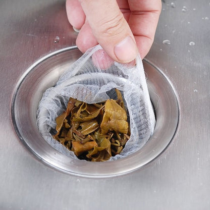 🔥 50% OFF TODAY ONLY 🔥🧽 Disposable Mesh Sink Strainer Bags (100 Pack)✅ Easy Cleanup For A Cleaner Kitchen
