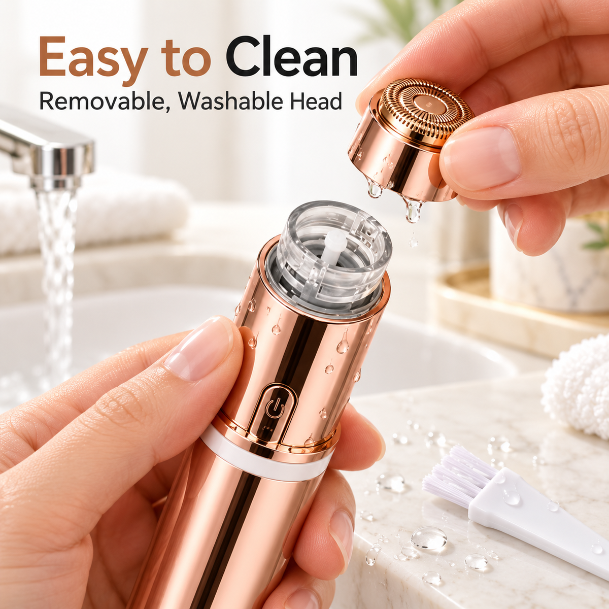 🪞 Exclusive 50% OFF 💎 Professional 2-in-1 Rechargeable Facial & Eyebrow Hair & Pubic Hair Trimmer