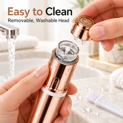 🪞 Exclusive 50% OFF 💎 Professional 2-in-1 Rechargeable Facial & Eyebrow Hair & Pubic Hair Trimmer