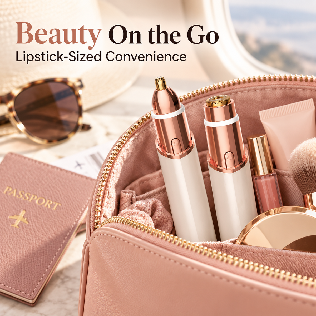 🪞 Exclusive 50% OFF 💎 Professional 2-in-1 Rechargeable Facial & Eyebrow Hair & Pubic Hair Trimmer