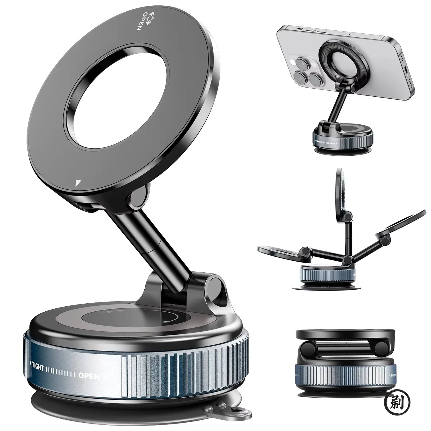 💡 50% OFF NOW ! Universal Magnetic Car Mount with Rotating Suction Base