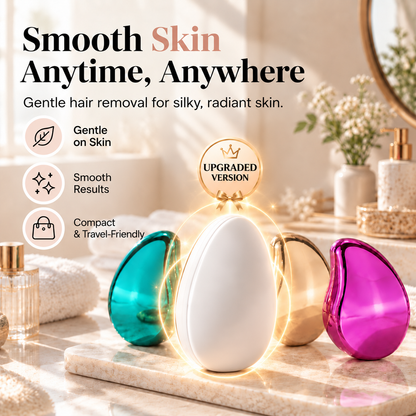 🥳2026 HOT SALE🥳💞50K+ SOLD!🔥 Ergonomic Hair Removal Tool — Easy Grip, Gentle Hair Removal & Protective Cover | Smooth Skin. Less Effort. ✨