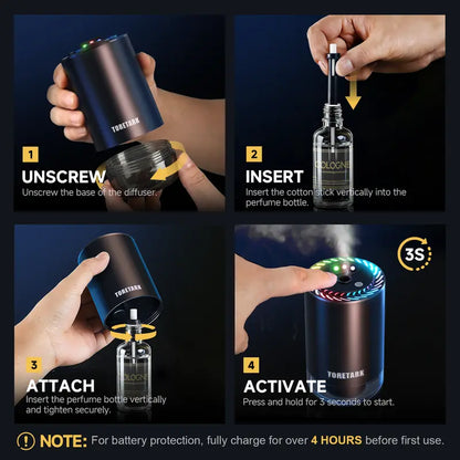 💡 60% OFF NOW !🚗Colorful Ambiance Star Top Car Aroma Diffuser