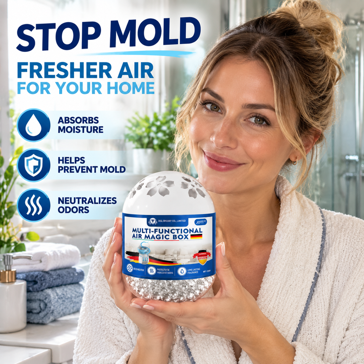 💎 Exclusive 50% OFF 🏠 Whole-Home Mold Remover – Fight Moisture, Mold Remover - Mold & Mildew Care