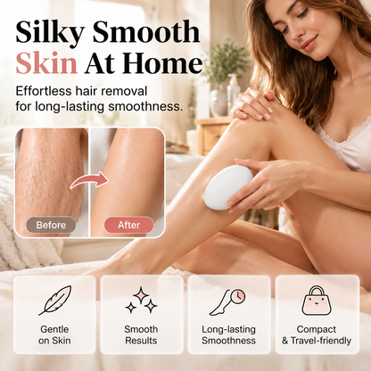 🥳2026 HOT SALE🥳💞50K+ SOLD!🔥 Ergonomic Hair Removal Tool — Easy Grip, Gentle Hair Removal & Protective Cover | Smooth Skin. Less Effort. ✨