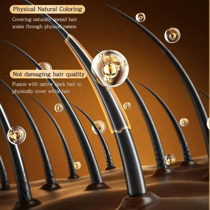Waterproof Temporary Hair Dye Stick, Haircare Easy-Application Portable Design, Long-Lasting Color Without Fading, Perfect for Touch-Ups and Highlights, Highlighted Hair