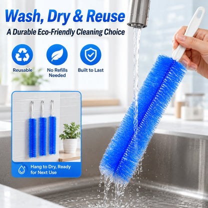 🥳2026 HOT SALE🥳💞5K+ SOLD! 🎁 50% OFF! Bendable Microfiber Head,Reusable Dust Remover
