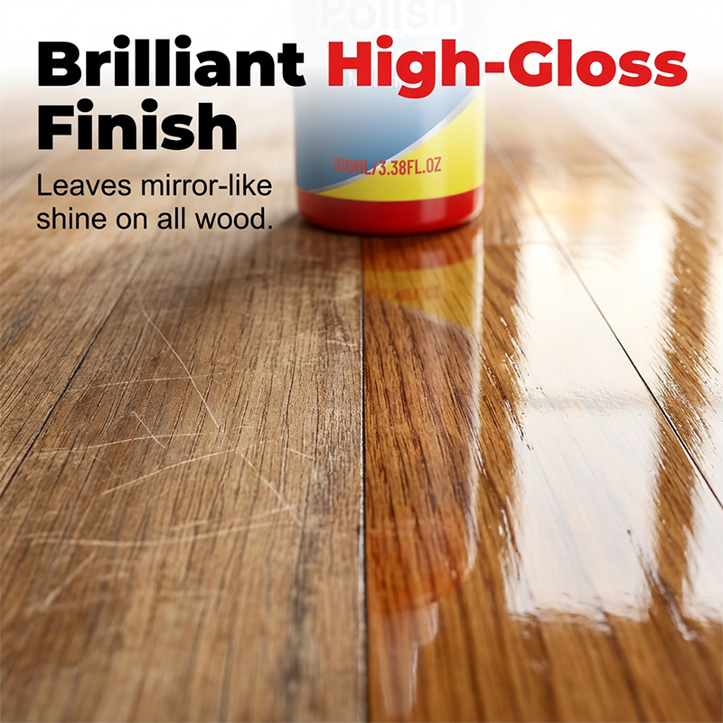 🔧Floor Polish – Refresh Dull Floors, Hide Scratches & Bring Back Their Shine 🏠