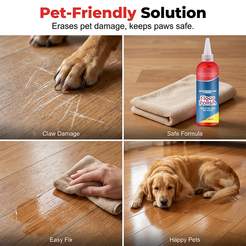 🔧Floor Polish – Refresh Dull Floors, Hide Scratches & Bring Back Their Shine 🏠
