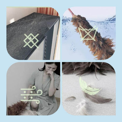 ✨ Telescopic Microfiber Duster — Extendable Reach, Flexible Head & Dust-Trapping Fibers | Reach More. Clean Easier. Less Effort. 🧹